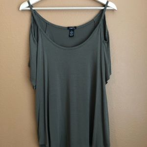 Olive green blouse